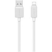 Кабель Usams US-SJ694 USB Type-A - Lightning (2 м, белый)