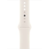Умные часы Apple Watch SE 3 44 мм (алюминиевый корпус, звездный свет/звездный свет, спортивный силиконовый ремешок M/L)