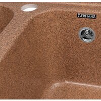 Кухонная мойка Gerhans C02 (терракотовый)