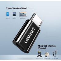 Адаптер Ugreen US157 30391 (черный)