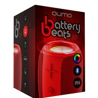 Беспроводная колонка QUMO BatteryBeats (красный)
