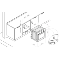 Газовый духовой шкаф Korting OGG 771 CFN