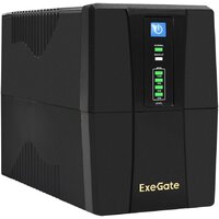 Источник бесперебойного питания ExeGate Power Back BNB-1000.LED.AVR.2SH.RJ.USB