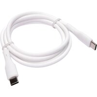 Кабель Cablexpert CC-USB2S-CMCM-1M-W USB Type-C - USB Type-C (1 м, белый)