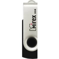 USB Flash Mirex Color Blade Swivel Rubber 2.0 8GB 13600-FMURUS08
