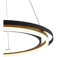 Светильники, люстры, бра, споты Escada 10248/2LED (черный/дерево)