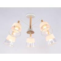 Люстра средней высоты Ambrella light TR4738/5 WH/LW
