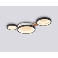 Припотолочная люстра Ambrella light FL4814/3 BK/WH