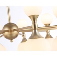 Подвесная люстра PROxSON LH51051/20 GD/FR (золото/белый матовый)