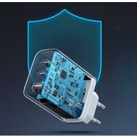 Сетевое зарядное Ugreen CD275 90496 (белый)