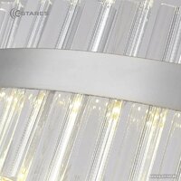 Подвесная люстра Estares Sofia 100W R-APP-500x1100-CHROME/CLEAR-220-IP20_Ч