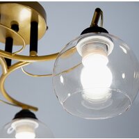 Люстра средней высоты Элетех Лия/3 НПБ 01-3x60-187 1005404364 (золото)