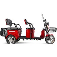 Электроскутер Rutrike Экипаж 60V650W (красный)