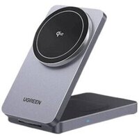Беспроводное зарядное Ugreen W706 45023 (серый)