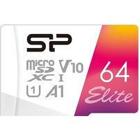 Карта памяти Silicon-Power Elite microSDXC SP064GBSTXBV1V20SP 64GB