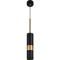 Подвесная люстра ЭРА PL33 BK/GD MR16 GU10 Б0061382 (черный/золото)