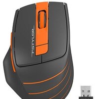 Мышь A4Tech Fstyler FG30S (серый/оранжевый)