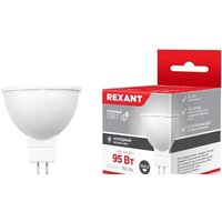 Светодиодная лампочка Rexant 9.5 Вт GU5.3 760 Лм 6500 K 604-211