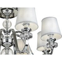 Люстра средней высоты iLamp Vivia 82367/8 (хром)