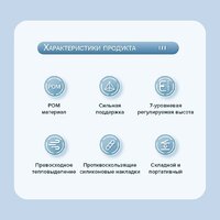 Подставка Orico PFB-A24-WH-BP