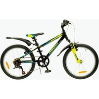 Детский велосипед Favorit Mateo 20VA MAT20V10BK-AL (черный/желтый)