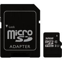 Карта памяти Perfeo microSDHC Class 10 8GB PF8GMCSH10A (с адаптером)