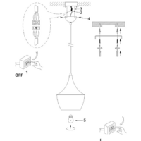 Светильник Arte Lamp Cappello A3407SP-1BK