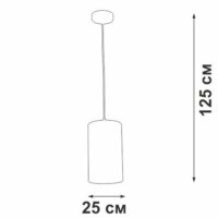 Подвесная люстра Vitaluce V2895-0/1S