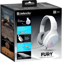 Наушники Defender Fury (белый)