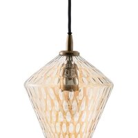 Подвесная люстра Bergenson Bjorn Mystic Aura BB0000549 (янтарно-золотой)