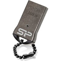 USB Flash Silicon-Power Touch T01 32Gb Black (SP032GBUF2T01V1K)