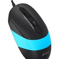 Мышь A4Tech Fstyler FM10 (черный/голубой)