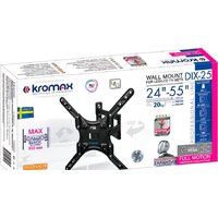 Кронштейн для телевизора Kromax DIX-25 (черный)
