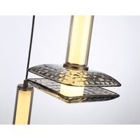 Люстра средней высоты Ambrella light LH31012/3 GR/SM (серый/дымчатый)
