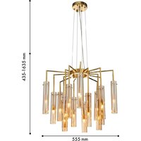 Подвесная люстра Favourite Orgel 4500-15P