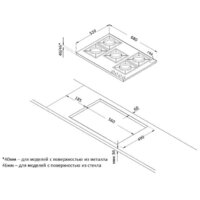 Варочная панель Korting HG 761 CTGN