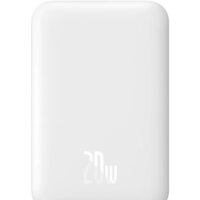 Внешний аккумулятор Baseus Magnetic Wireless PPCX020002 6000mAh (белый)