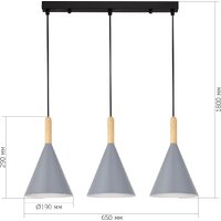 Подвесная люстра Evoluce SLE1255-413-03