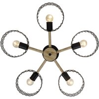 Припотолочная люстра Escada Banjo 679/5P (Black)