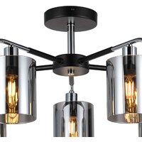 Люстра средней высоты Escada Elegant 671/5P E14*40W Chrome