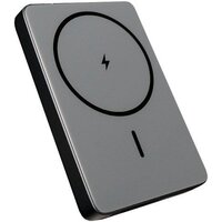Внешний аккумулятор Roome Urban W72 10000mAh Magnetic Wireless (серый)