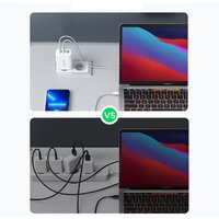Сетевое зарядное Ugreen CD275 90496 (белый)