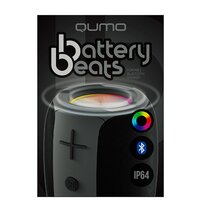 Беспроводная колонка QUMO BatteryBeats (черный)