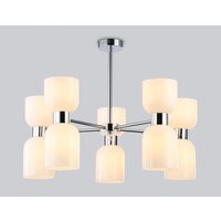 Подвесная люстра Ambrella light LH56083/10 СH/FR (хром/белый матовый)