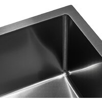 Кухонная мойка ARFEKA ECO AR мойка 500*500, коландер F, дозатор BLACK DECOR MILLET