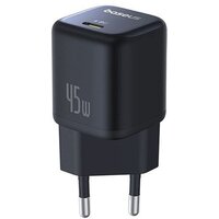 Сетевое зарядное Baseus PicoGo Fast Charger 1C 45W P10176800123-00 (черный)