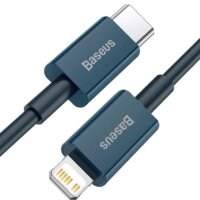 Кабель Baseus CATLYS-C03 USB Type-C - Lightning (2 м, синий)