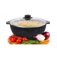 Казан Elan Gallery Гармония вкуса 120224 (черный мрамор)