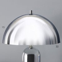 Настольная лампа Risalux Челси 10338291 (хром)