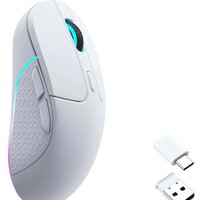 Игровая мышь Keychron M3 Wireless 1K Pixart PAW3395 (белый)